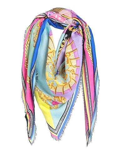 versace scarep yoox donna|versace silk foulards.